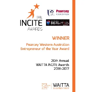 Pearcey Entrepreneur of the Year Award